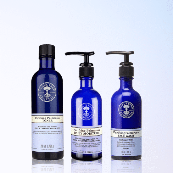 ערכת פלמרוזה - לעור מעורב ושמנוני